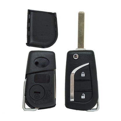 Carcasa Plegable 2 Botones Toyota - Perfil VA2