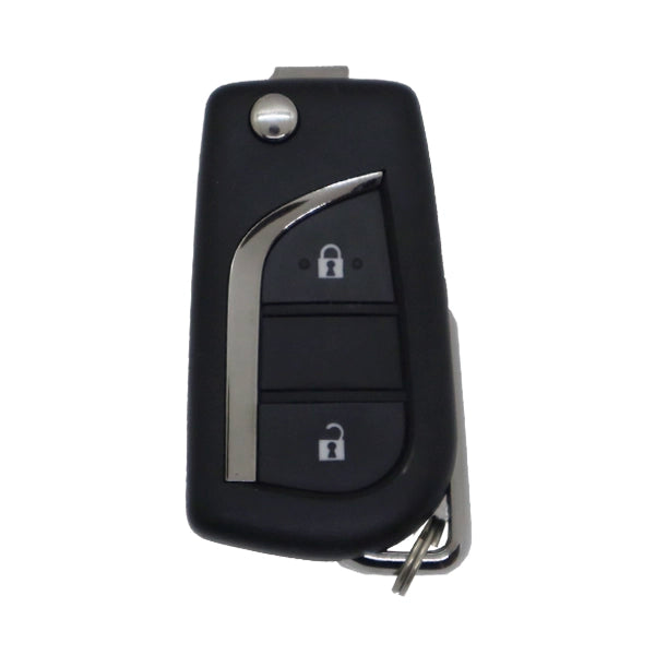 2012-2017 Remote Flip Key for Toyota Aygo - Corolla - Auris | Valeo H