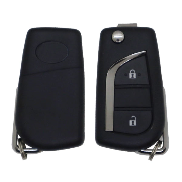 2012-2017 Remote Flip Key for Toyota Aygo - Corolla - Auris | Valeo H