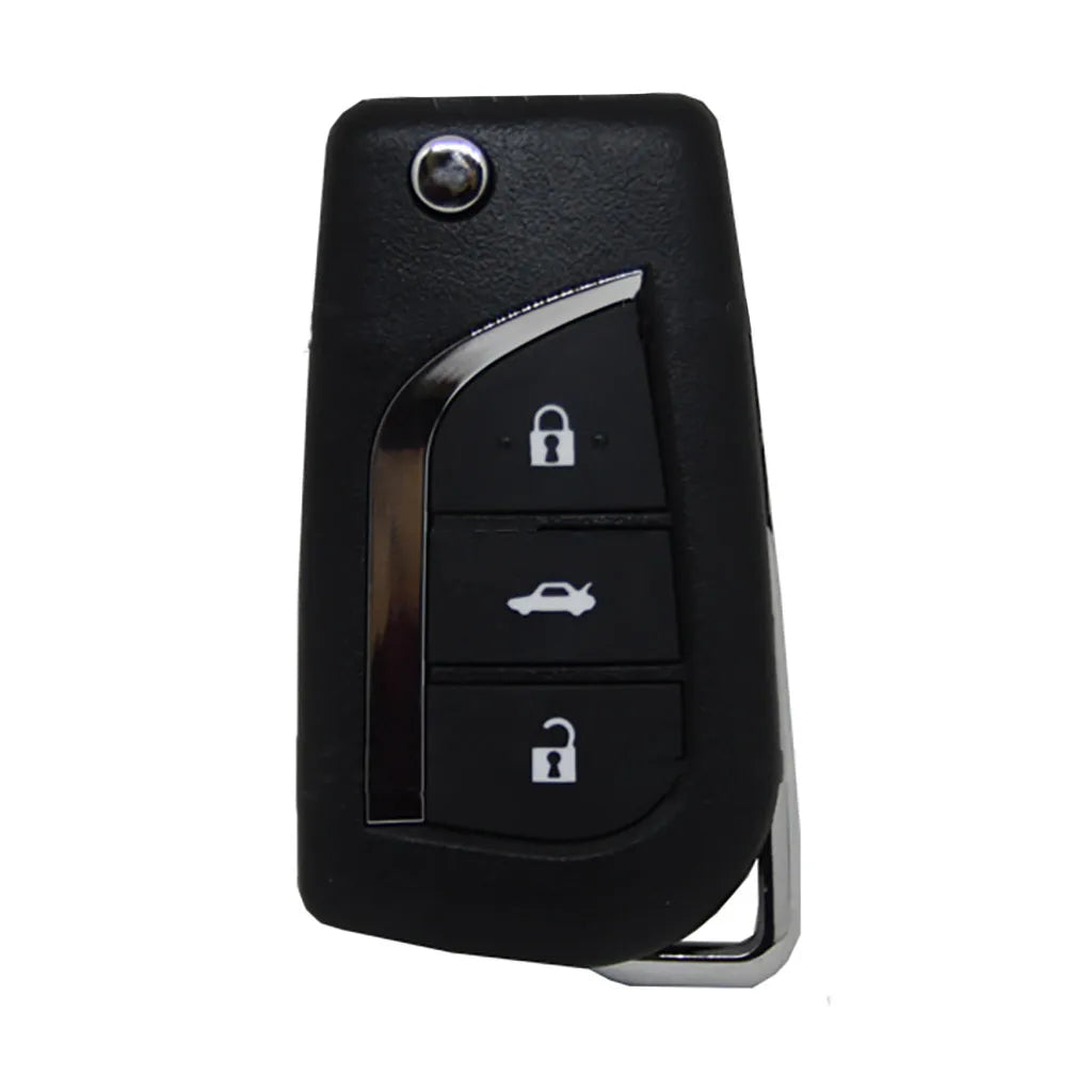 Carcasa De Mando Plegable 3 Botones Toyota - Perfil Va2