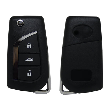 Carcasa De Mando Plegable 3 Botones Toyota - Perfil Va2