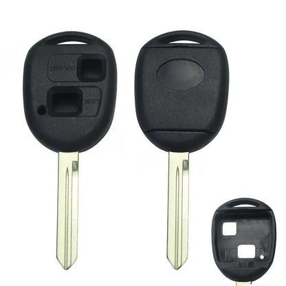 High Quality Toyota 2 Button Fixed Remote Control Shell - Toy47 Profile