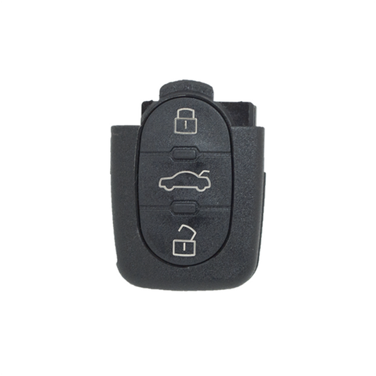 Carcasa De Mando Plegable Redondo 3 Botones Volkswagen