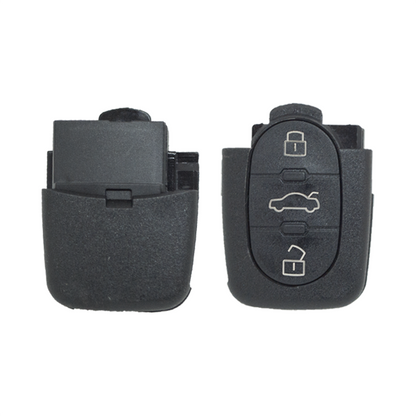 Carcasa De Mando Plegable Redondo 3 Botones Volkswagen