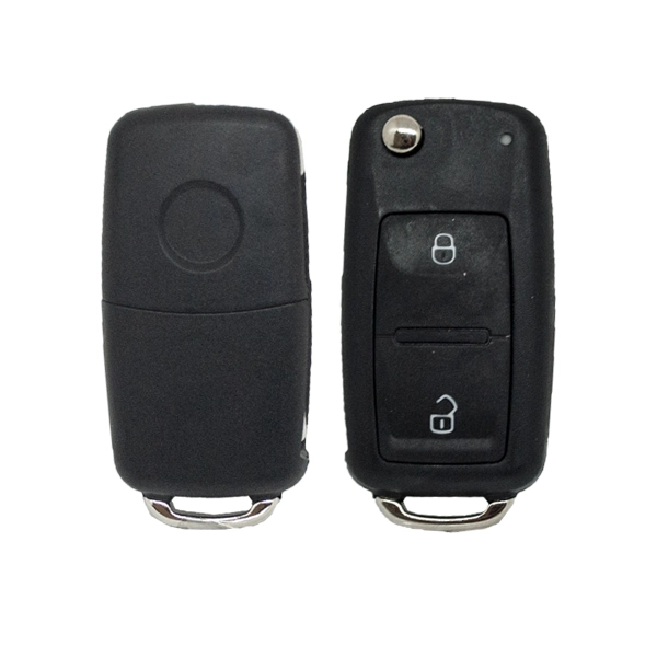 Coque De Télécommande Vw Carré 2 Boutons