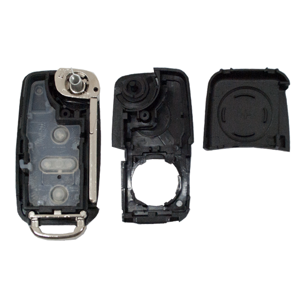 Carcasa De Mando Plegable 4+1 Botones Volkswagen - Perfil Hu66