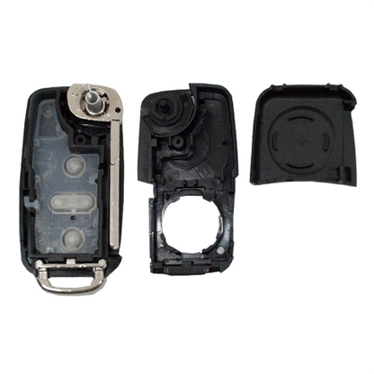 Carcasa De Mando Plegable 4+1 Botones Volkswagen - Perfil Hu66