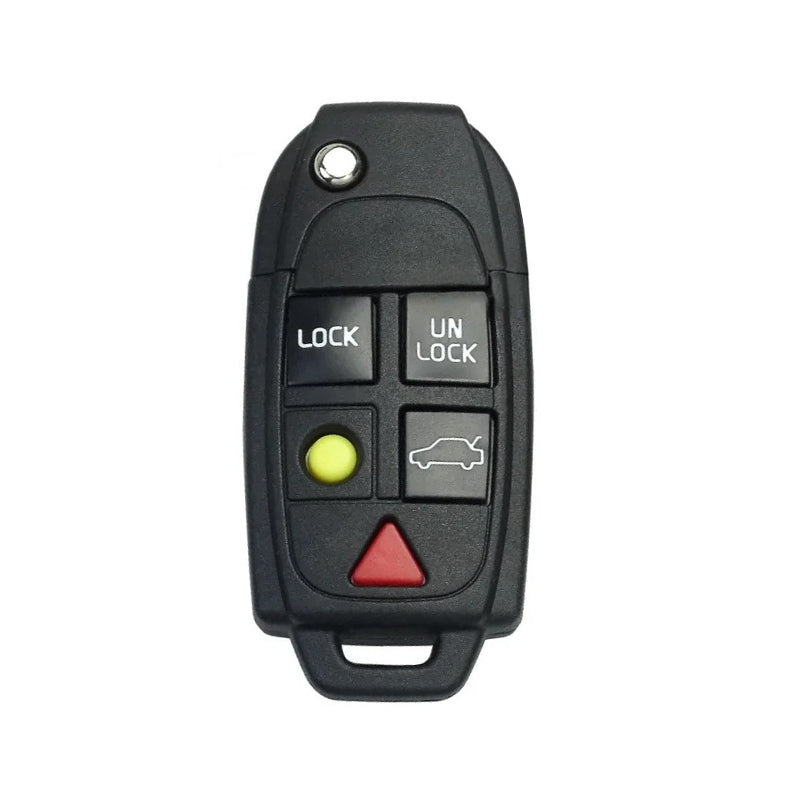 caixa de controle remoto dobrável Volvo 3 botões 