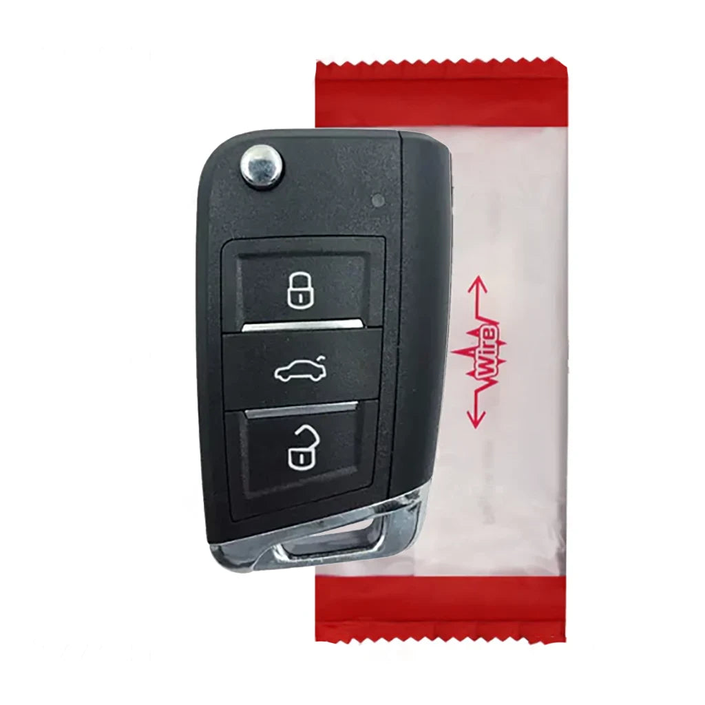 Telemando Plegable Xhorse Tipo Mqb Sin Bobina - Ref.Xhorse: Xkmqb1en / Xkmqb5en