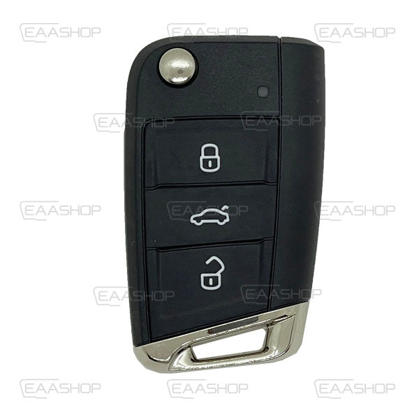 2017-2019 Télécommande pliable Volkswagen Polo - Golf - Jetta - Arteon | Referencia Original: 5G6959752Dc