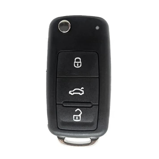 Télécommande pliable à 3 boutons pour Volkswagen Amarok Transporter - Référence d'origine : 7E0837202BD