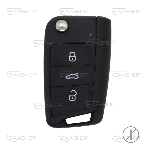 2018+ Télécommande Negro pliable Vw Tiguan - T-Roc | Ref. Original: 5G6959752Bk