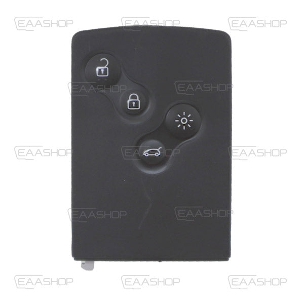Carte Keyless Go 4 Boutons Renault - Original